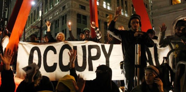 Occupy-Protest in der Wall Street (Archivbild): Geldinstitut für Arme